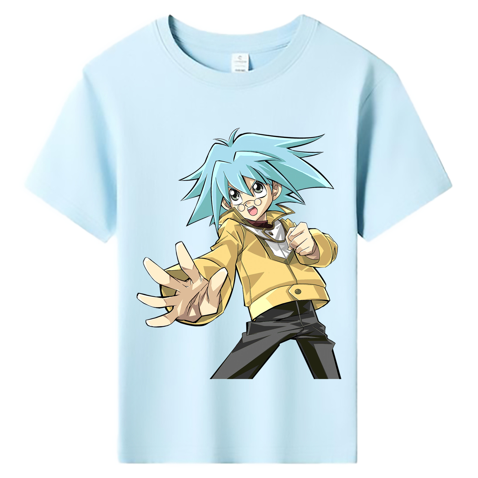 （画像用） 遊☆戯☆王 Yu-Gi-Oh! 綿100％キッズTシャツ（フロントプリント）
